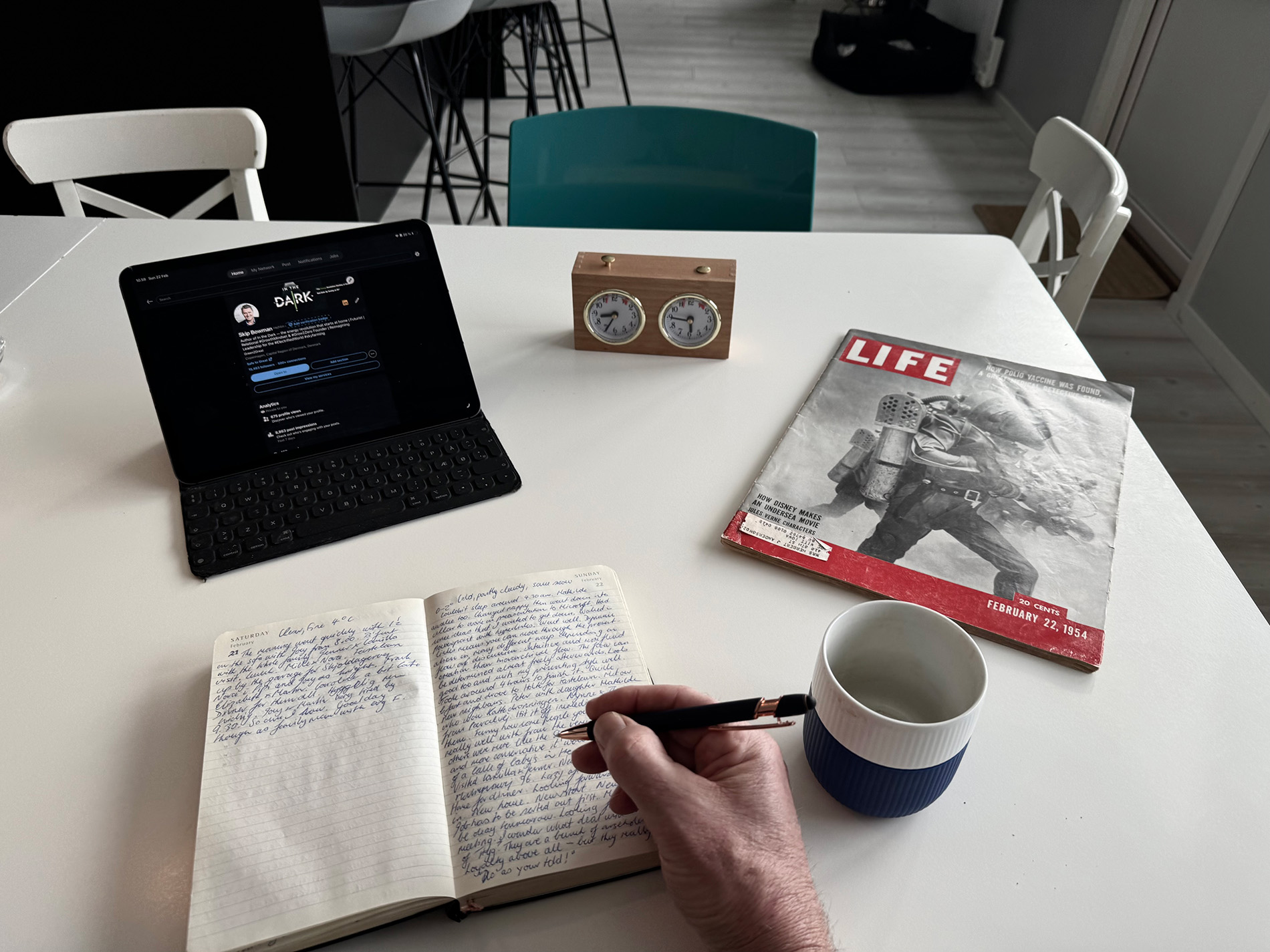 In The Dark — the energy revolution starts at home. Skip Bowman's second book on household energy independence.